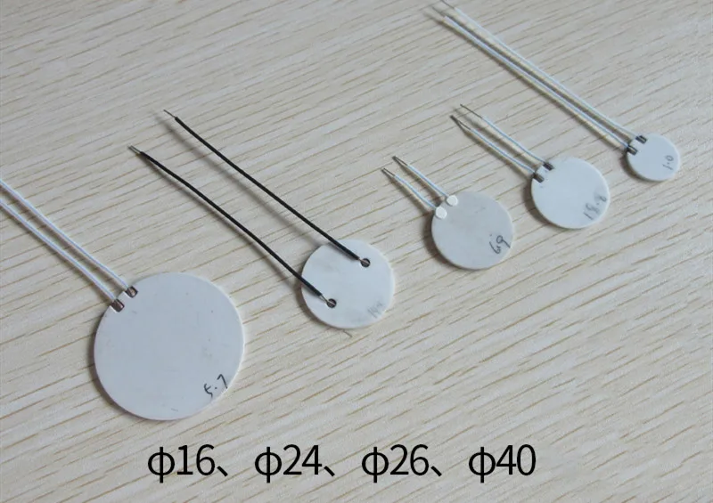1pcs MCH High temperature ceramic heating plate 5V/12V Round ฯ16/24/26/40mm aluminium oxide heating panel Heating Element PTC