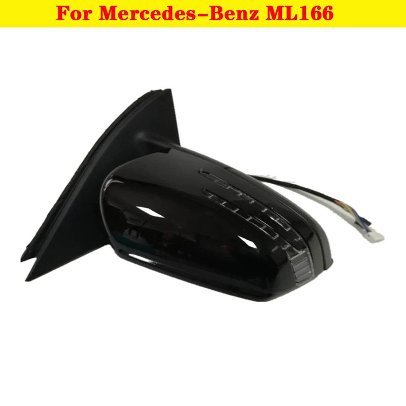 Car Outside Rearview Mirror For Mercedes-Benz ML166 Turn signal light Assembly 1668100393 1668100493