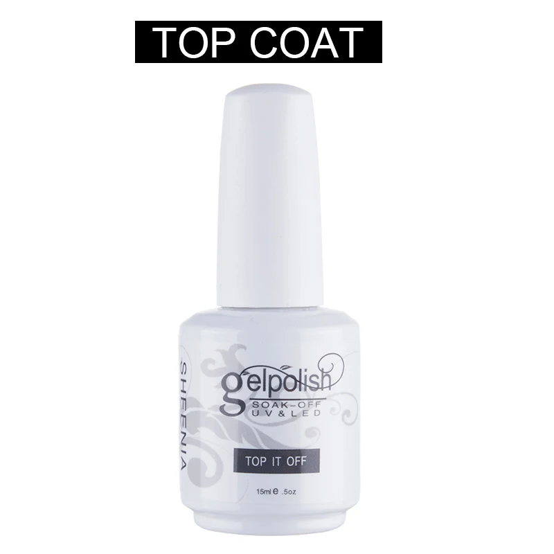 Gross weight 130g Non Cleansing Topcoat total 30ml Soak off Base Coat Foundation without Sticky Layer No Wipe Top Coat Nail Gel