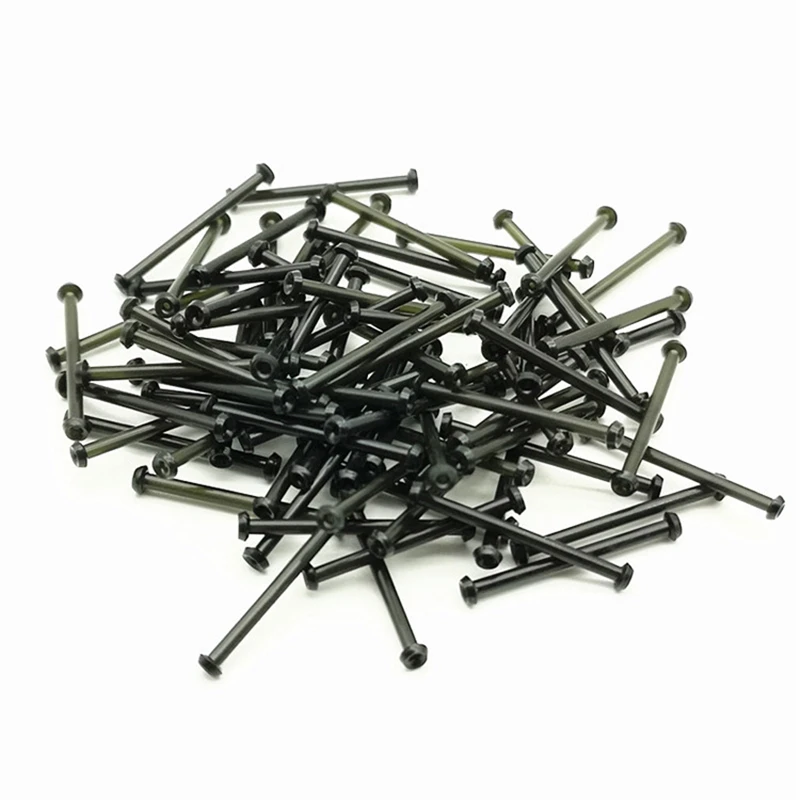 200 Stks/partij 9Mm-17Mm Rubber Zetel Bladlood Schede Tube Plastic Kwetsen Lijn Bladlood Zetel Hand hengel Visgerei