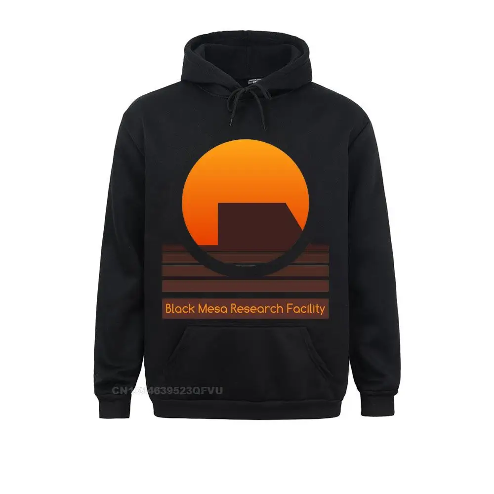 Black Mesa Men's Pullover Hoodie Half Life Video Game Humorous Pullover Hoodie Camisas Happy New Year Harajuku Pullover Hoodie