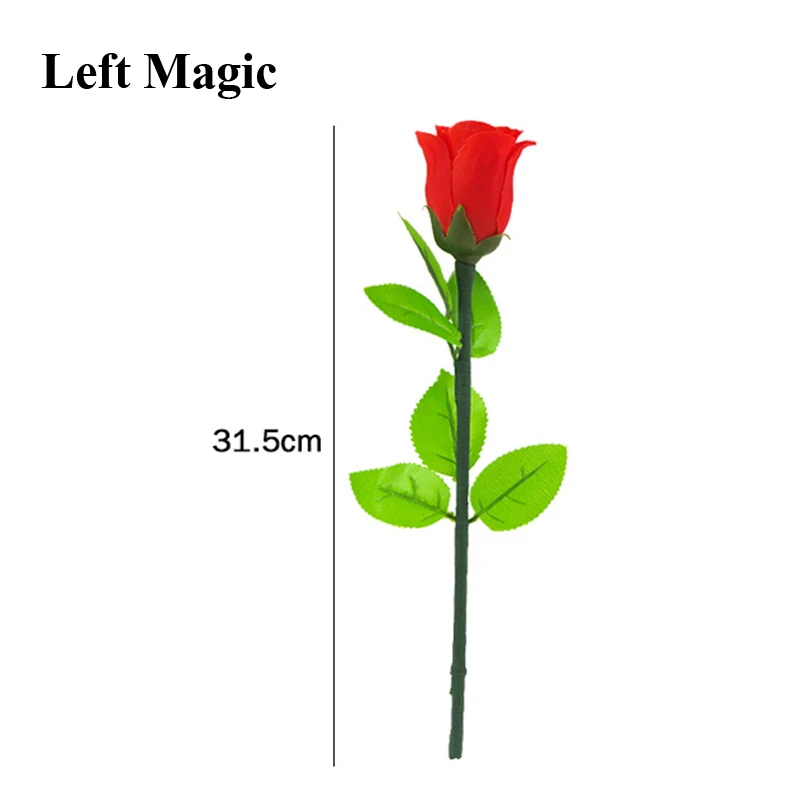 Rose Regeneration Magic Tricks Flower Reappearing Appearing Vanish Magic Props Illusions Gimmick Accessories Comedy