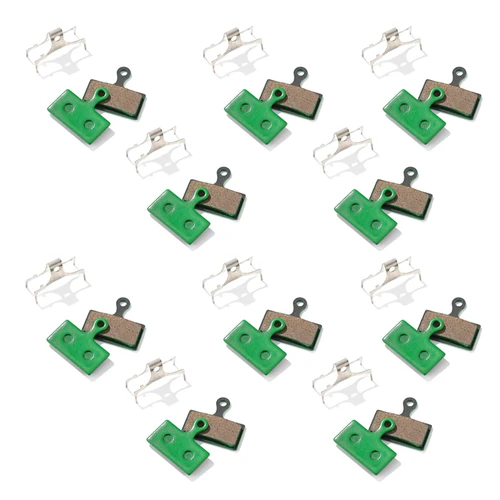 Imagen 2 del producto 10 pares de pastillas de freno de disco de bicicleta MTB de cerámica para AVID SHIMANO HAYES SRAM MAGURA FORMULA HOPE accesorio de bicicleta de ciclismo