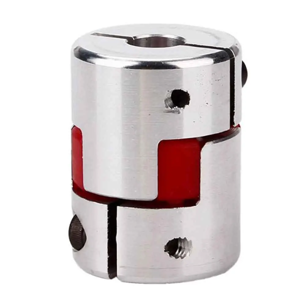 D25L35 Coupler Aluminium Plum Flexible Shaft Coupling Motor Connector CNC Flexible Coupler 5/6/6.35/8/10/12mm