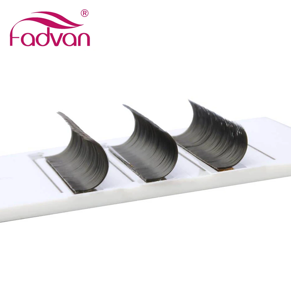 Easy Fanning Eyelash Extension Fadvan 0.05 Thickness Mix Super Soft Auto Flowering False Lashes DIY 2d 3d 4d~10d Lash Supplies