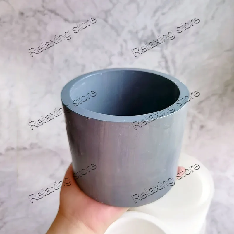 Large Round Concrete Flower Pot Silicone Mold DIY Cement Planter Molds For Succulents Planting Pot Mould