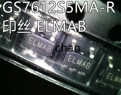 10PCS/GS7612S5MA-R GS7612S5MA GS7612S5 ELMAB SOT23-5 SOT23-5
