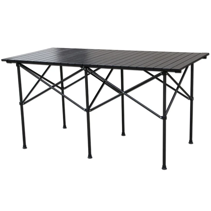 Portable Camping Folding Table, Outdoor Table Stand, Dining Table, Aluminum, Simple Promotion, Household Table