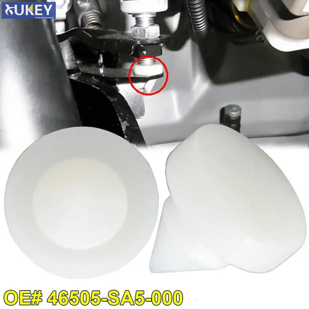 For Honda Civic Odyssey Accord Prelude CR-V Acura Integra TL RL RSX MDX Car Brake / Clutch Stop Stopper Pedal Pad 2 PCS/SET