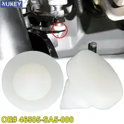 For Honda Civic Odyssey Accord Prelude CR-V Acura Integra TL RL RSX MDX Car Brake / Clutch Stop Stopper Pedal Pad 2 PCS/SET