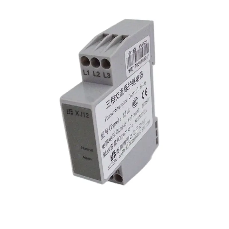 1Pcs XJ12 3เฟส AC ลำดับรีเลย์ป้องกันลิฟท์อุปกรณ์เสริม AQ1H92