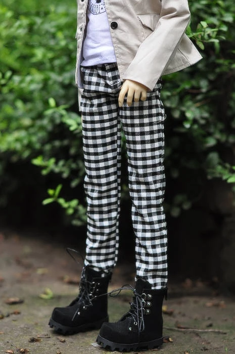 

1/6 1/4 1/3 BJD doll clothes Casual plaid pants for BJD/SD accessories ID72 uncle.Not included doll,shoes,wig and other A0953