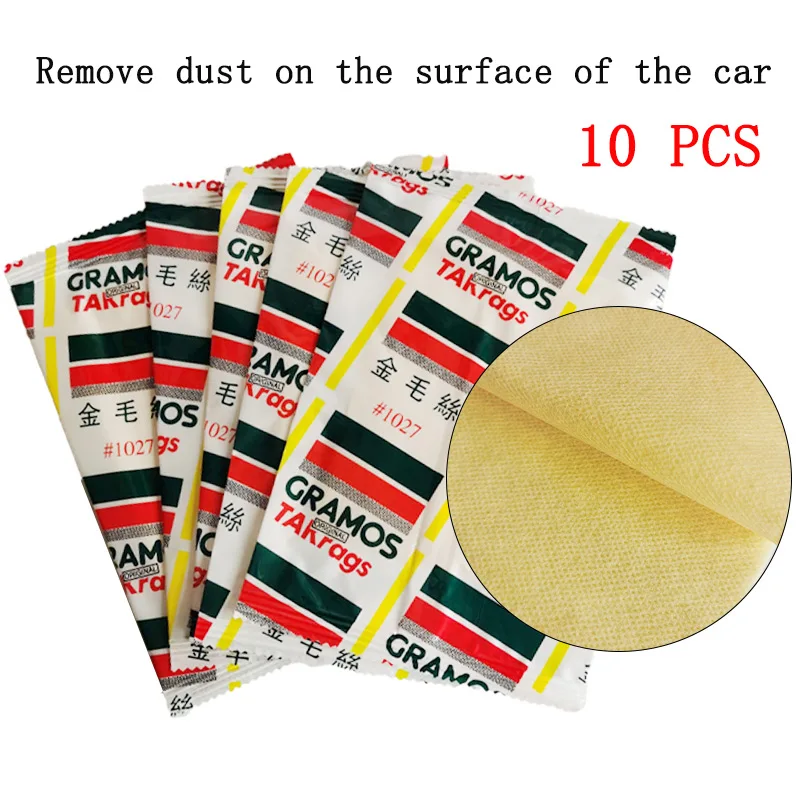 

10 PCS 31*23cm Paint Sticky Dust Cloth Cleaning Cloth To Remove Surface Dust Before Car Painting