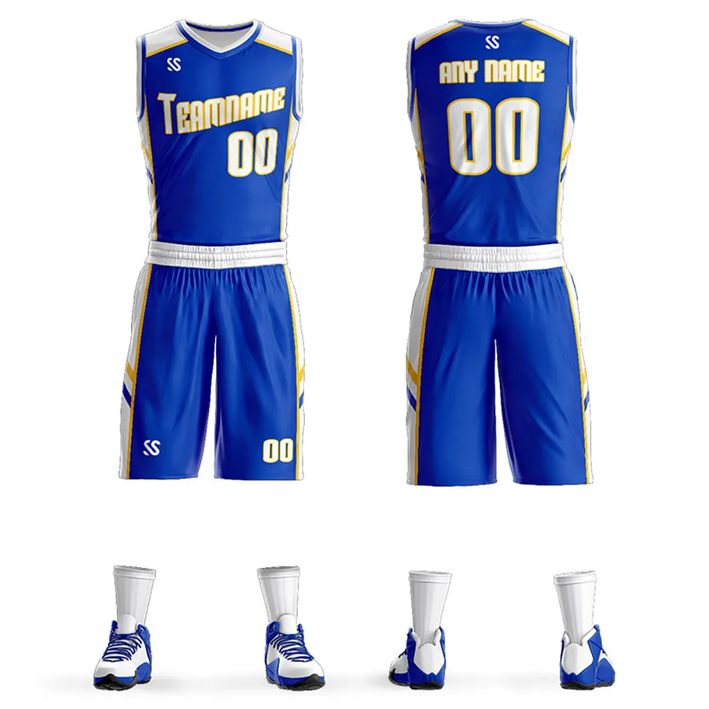 

Custom Basketball Jersey Set Printing Team Name Number Basketball Training Uniform Basketball