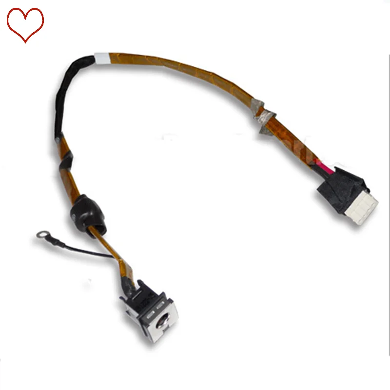 

New Laptop DC Power Jack Cable Charging Connector Port Socket Wire Cord For Toshiba P500 P500D P505 P505D