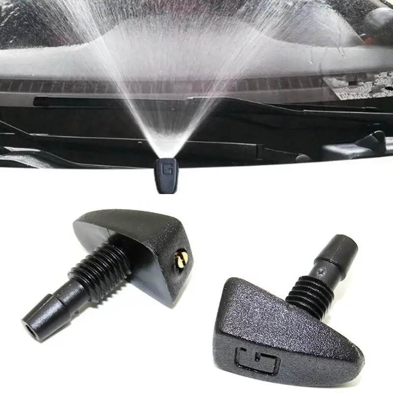 

2Pcs Auto Car Windshield Washer Wiper Water Spray Nozzle Fit for Subaru STI Legacy Forester Outback Rally WRX WRC