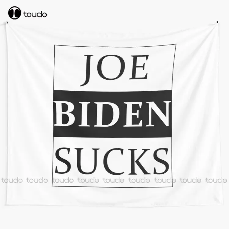 Anti Biden  Joe Biden Sucks Fu46  Tapestry Aesthetic Tapestry Tapestry Wall Hanging For Living Room Bedroom Dorm Room Home Decor