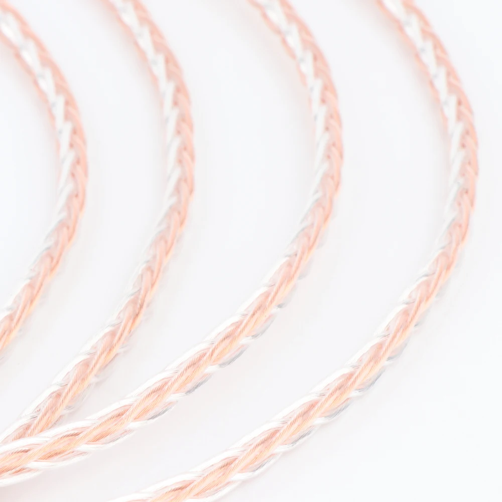 8-ядерный кабель для наушников OCC, стереоразъем 3,5 мм, кабель для наушников, аудиокабель для обновления для OPPO PM01 PM02