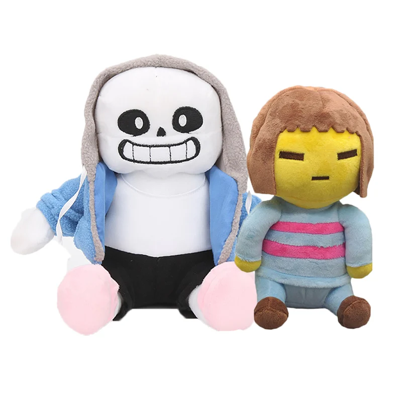 20 gaya Undertale mainan mewah kartun Sans Undertale boneka Plushie mainan boneka Zombie Frisk untuk hadiah ulang tahun anak-anak