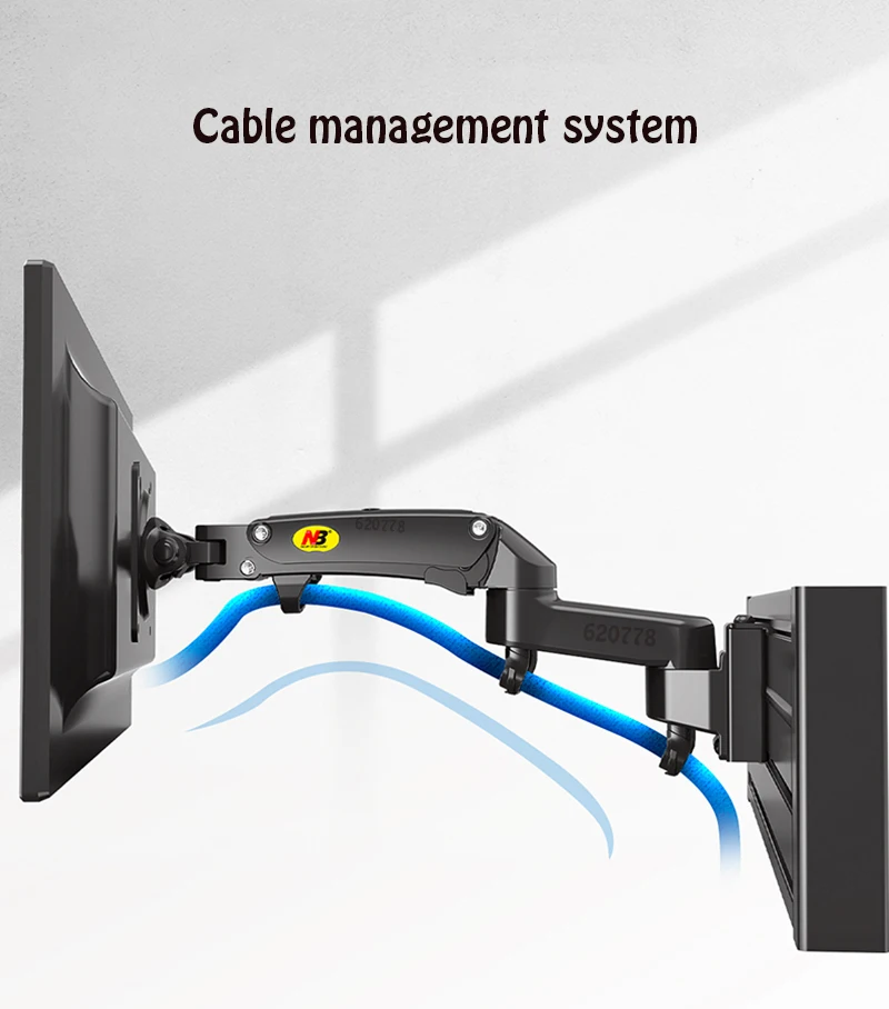 NB M150 Màn Hình Giá Đỡ Công Thái 17-27 "Màn Hình LCD Màn Hình LED Khe Gắn Chân Đế Tải 2-7kgs