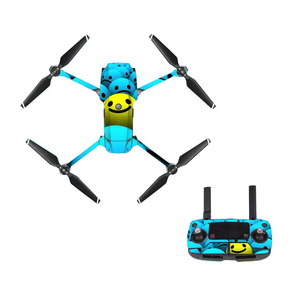 Lovely Style 2 Decal Skin Sticker For DJI Mavic Pro Drone + Remote Controller + 3 Batteries Protection Film Cover