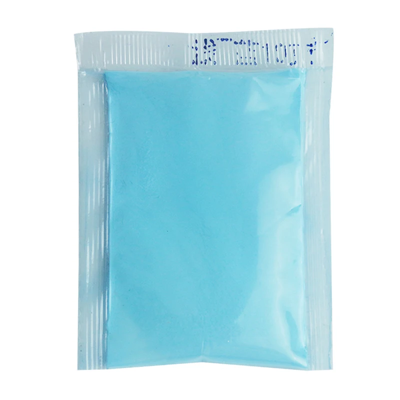 Light Blue Luminous Powder for DIY Party Creative Makeup Wall Glass Crafts Decorations Glow In Dark 10g