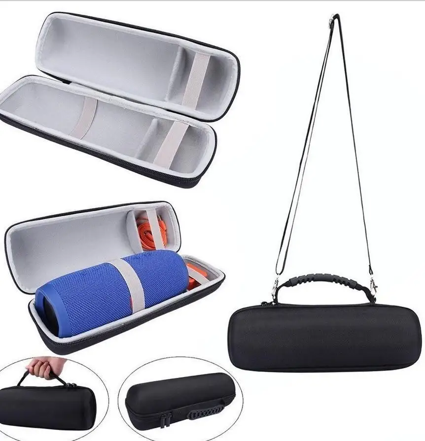 Altoparlante portatile di Immagazzinaggio Del Sacchetto Duro Carry Bag Box di Protezione Della Copertura di Caso Per JBL Carica 3 Bluetooth