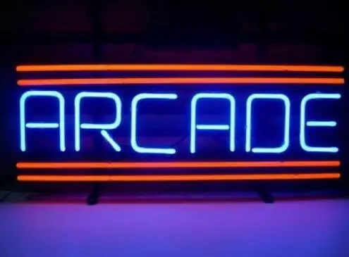 

Custom Arcade Red Glass Neon Light Sign Beer Bar