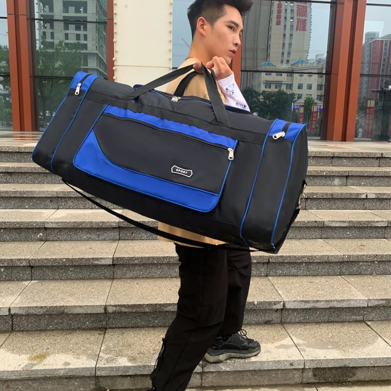 Waterproof Oxford Men Travel Bags Large Capacity Luggage Bags Casual Simple Tote Bag Dropshipping