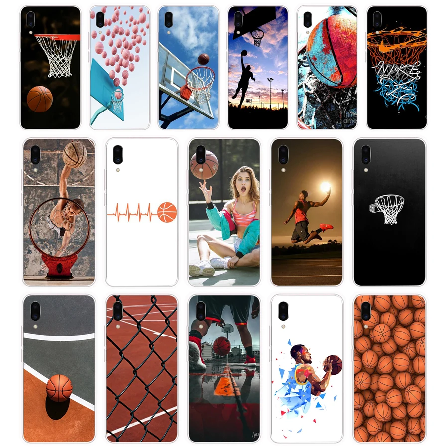 135FG Luxury basketball gift Soft Silicone Tpu Cover phone Case for Meizu Pro 7 Plus X8 C9 Pro Note 9 case