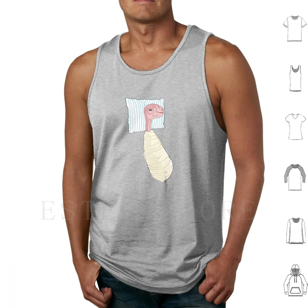 Eraserhead Baby Tank Tops Vest Cotton Cinema Eraserhead Baby Ugly Cute Creepy Foetus Fetus Lynchian Vintage Horror Surreal