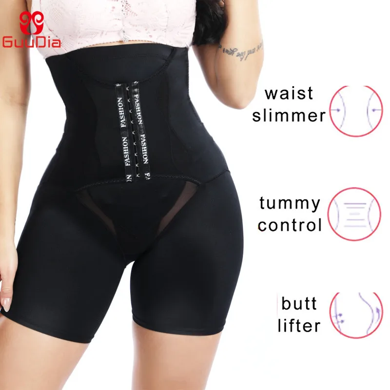 GUUDIA Body Shapers Panties Women Body Shaper High Waist Tummy Control Panties Adjustable Waist Trimmer Postpartum Girdle Panty