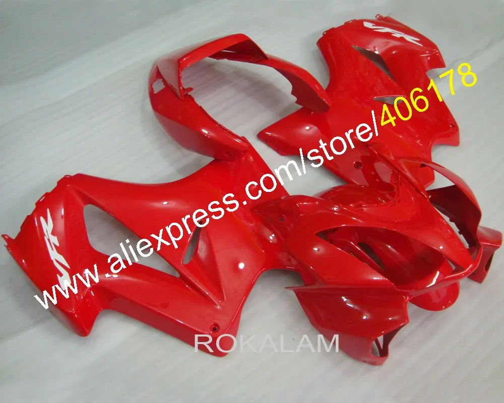 

VFR 800R Fairing Price For Honda VFR800 02-12 VFR800RR VFR 800 2002-2012 Light Red Motorbike Body Kits (Injection Molding)