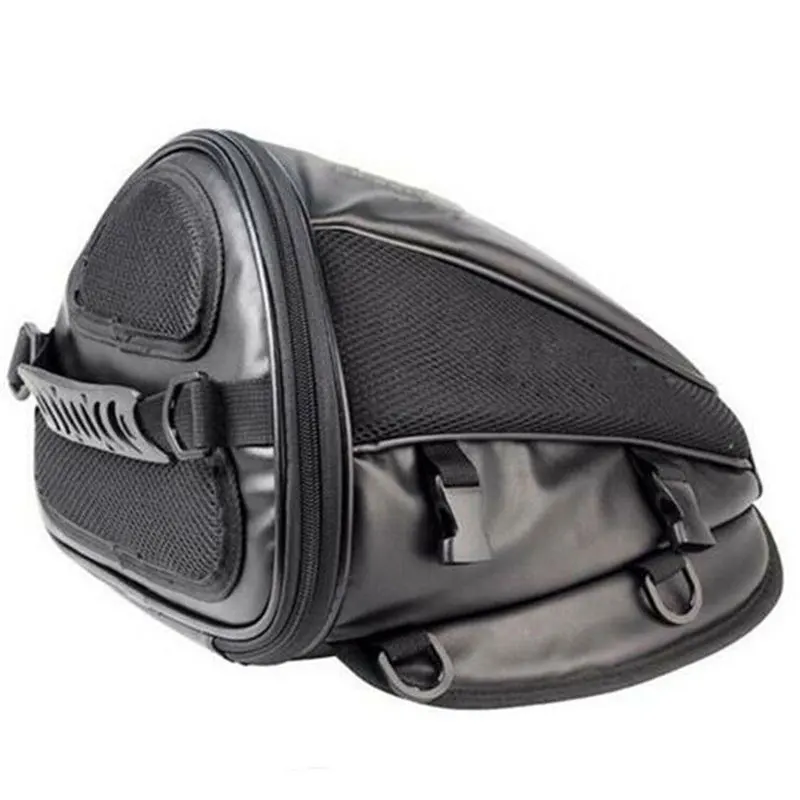 Waterproof Motorcycle Tail Bag Multifunction Motorcycle Rear Seat Bag High Capacity Motorcycle Backpack helmet bag  riding