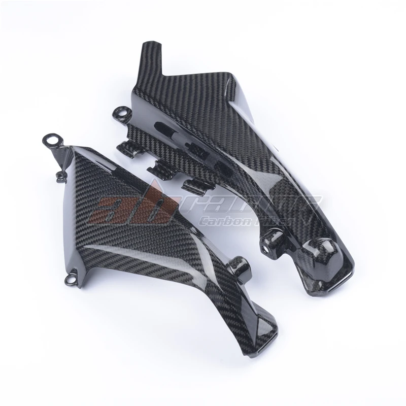 Radiator Side Covers Side Panel Fairing Cowling For Ducati Monster  696 795 796 1100 Full Carbon Fiber 100%