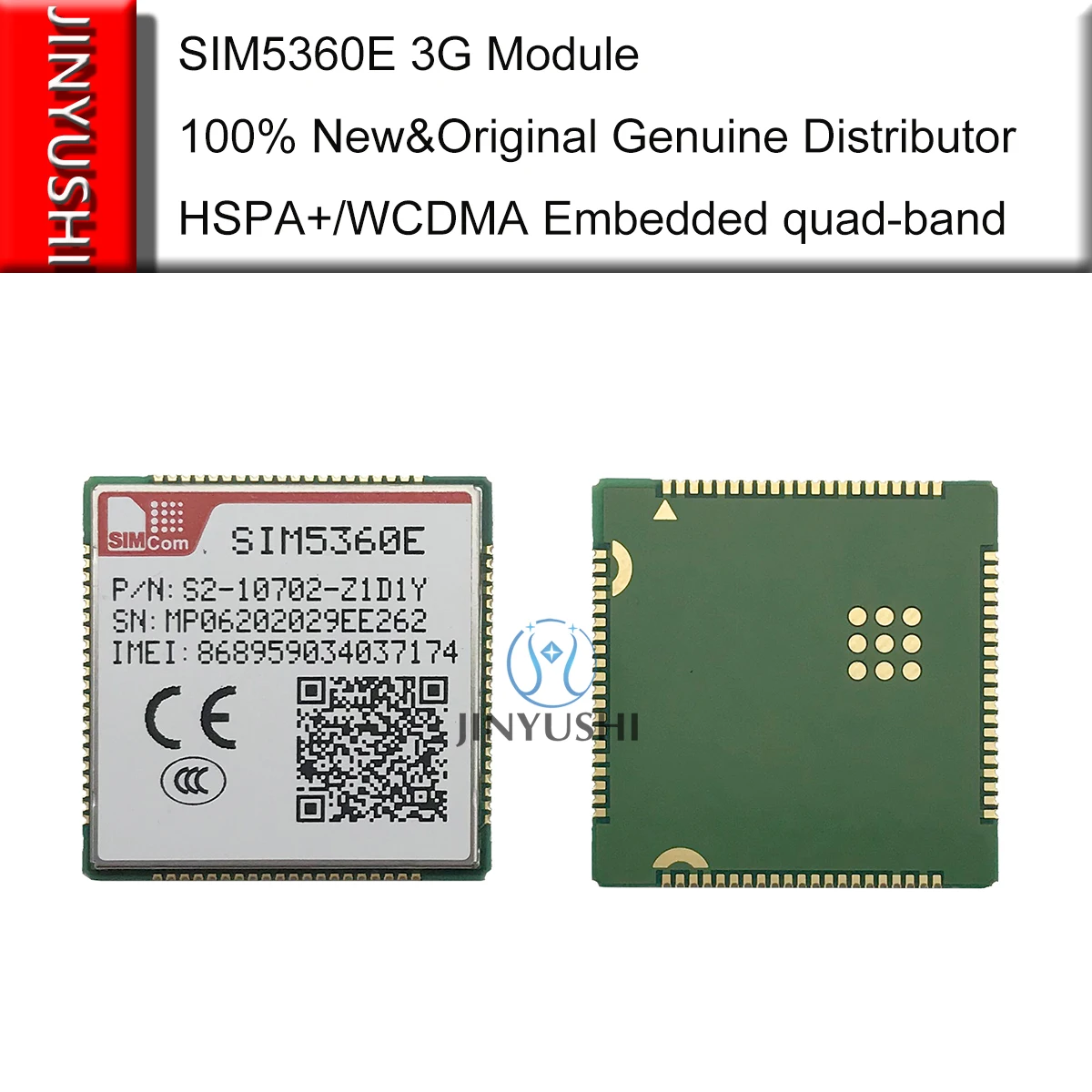 4 pçs/lote simcom sim5360e smt tipo 3g módulo wcdma módulo, sim5360 gsm/gprs/edge/gps sim5360