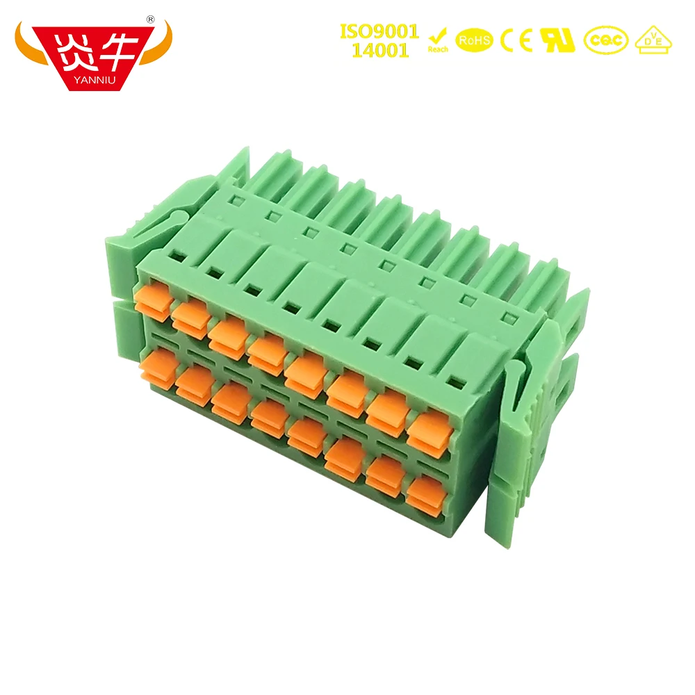 

3.5mm 15EDGKNHG KF2EDGKNHG 0159-0108 3.5 2P ~12P PCB PLUG-IN TERMINAL BlOCKS FMC 1,5/3-ST-3,5-RF 1952034 PHOENIX CONTACT DEGSON