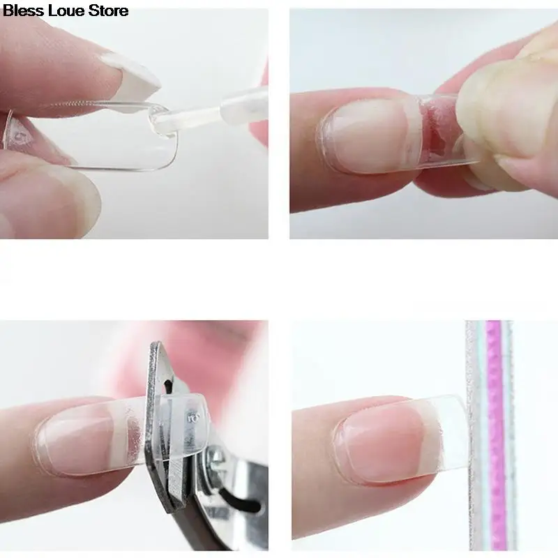 10g cola de unhas 100% dicas falsas acrílico pegamento para unas acessórios do prego ferramenta para prego falso strass cola colle um falso ongle