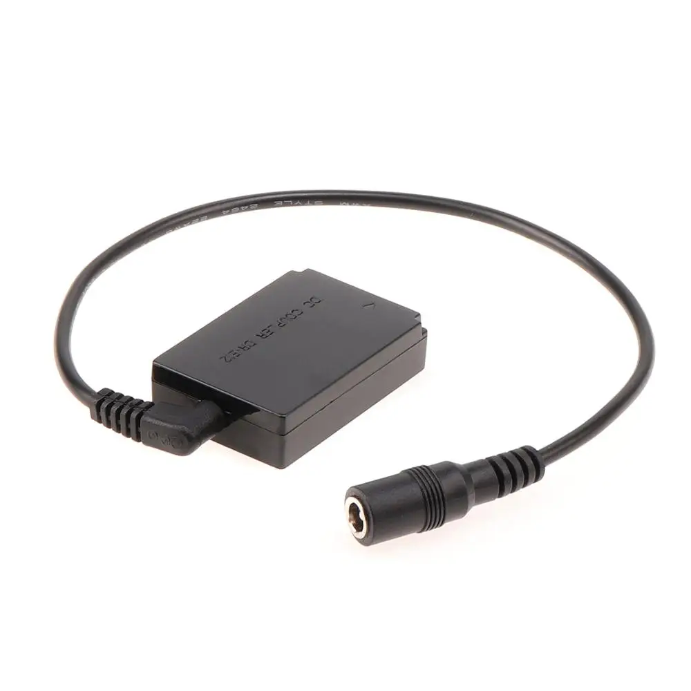 FOTGA LP-E12 Dummy Battery DR-E12 DC Coupler Cable For Canon M M2 M10 M100 M200 M50 Mark II DC Couple 5.5V 2.1A Cable Dummy Batt