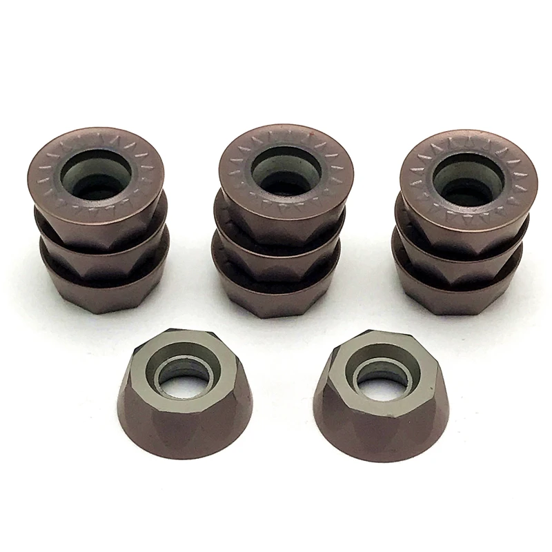 RPMT1204 Moe JS เครื่องมือกลึงกัด R6คาร์ไบด์เครื่องมือตัด CNC แบบมีดัชนีคุณภาพสูง VP15TF
