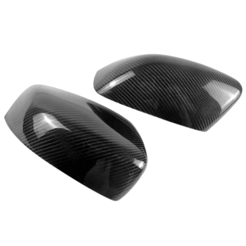 for Maserati Ghibli 2013-2016 Real Carbon Fiber Side Rear View Mirror Cover Trim Side Wing Mirror Caps Car Accessories