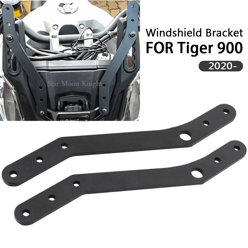 For Tiger900 Tiger 900 GT Rally PRO Motorcycle  Windshield Adjustment Bracket Fixed Windshield Support Adjuster Extension 2021