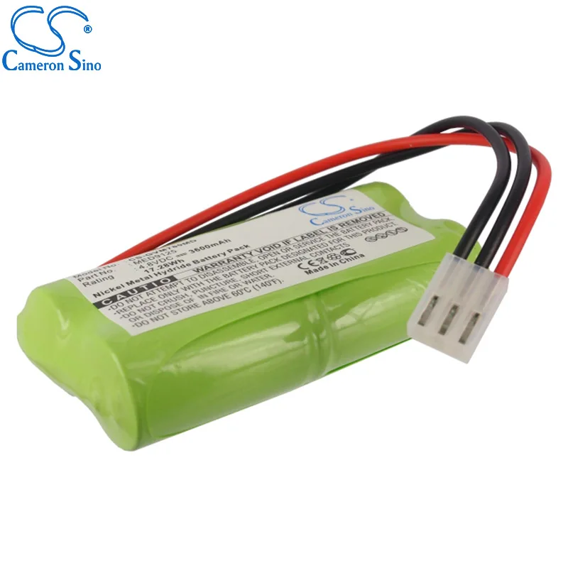 CameronSino Battery for GE Datex Ohmeda Anesthesia 7800 Ventilator fits Ohmeda B10788 Medical Replacement battery 3600mAh 4.80V