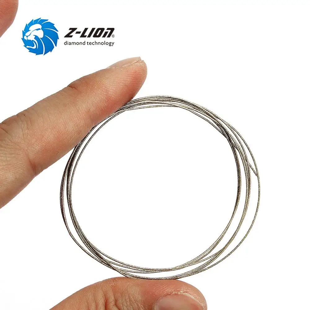 Z-LION Length 3m Electroplated Coping Saw Diameter 0.3/0.5m Diamond Wire Saw Multifunction Fret Saw For Wood Jade Stone Cutting