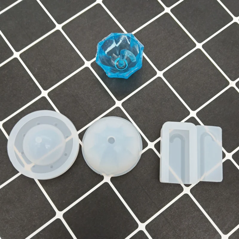 1 Pcs 3D Umbrella Epoxy Resin Molds Bumbershoot Silicone Mold For DIY Earring Jewelry Making Dried Flower Decor Crafts Supplies