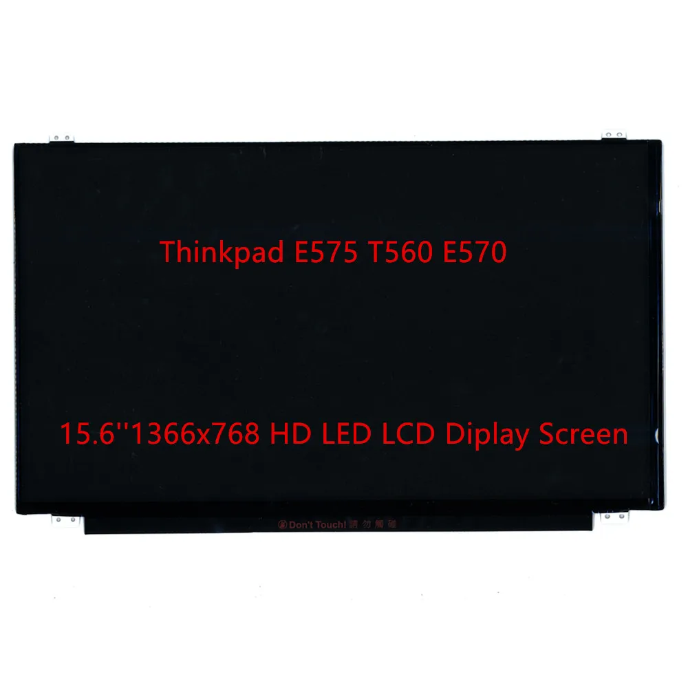 

Подходит для Lenovo Thinkpad E575 T560 E570 15,6 ''1366x768 HD LED LCD Diplay Screen 30pin no-touch FRU 00N1640