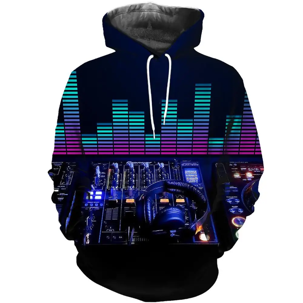 New 2019 Pioneer Pro DJ Sweatshirt Audio Ddj Hoodie Men Women Casual DJ Controller Clothes Hoodies Hip Hop Hoody Drop shipping