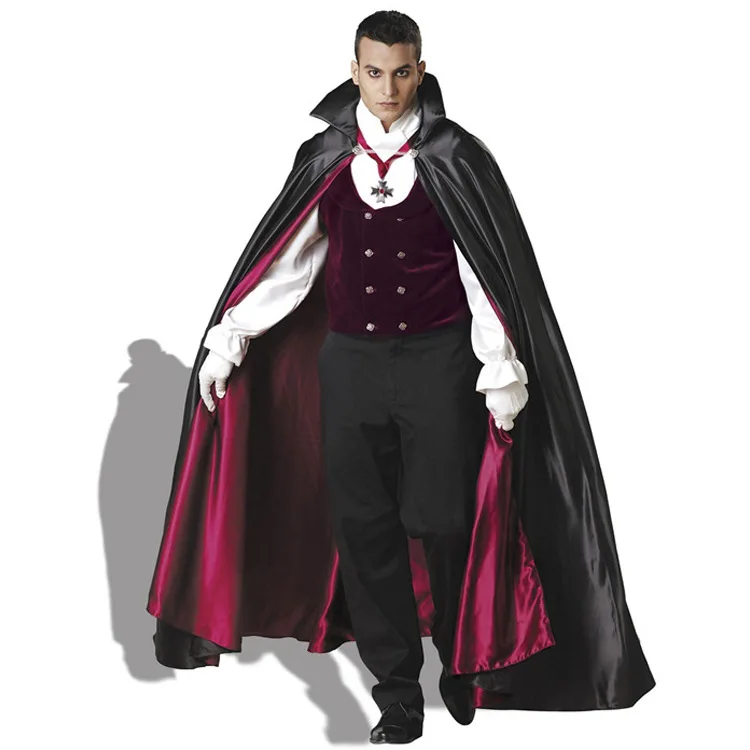 

New Halloween Costumes For The Classic Movie Vampire Counts Couple Men Cosplay Costumes