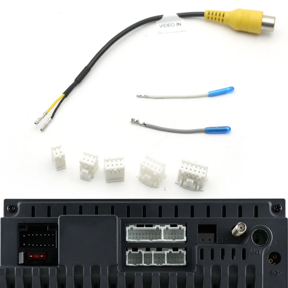 2 Adattatori RCA A 10 Pin Per Telecamera Di Retromarcia – Compatibili Con Autoradio Android E Unità Aftermarket - 4