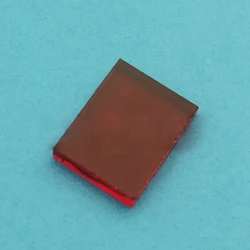Custom 650Nm Band-Pass Filter Absorption Colored Glass Red Light Filter Inch 6X6X1mm
